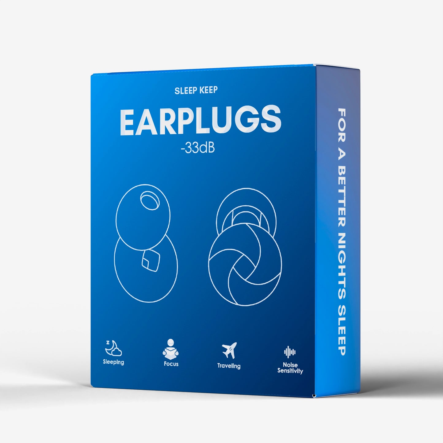 Sleep Earplugs, Softest Silicone and Perfect for Side Sleepers